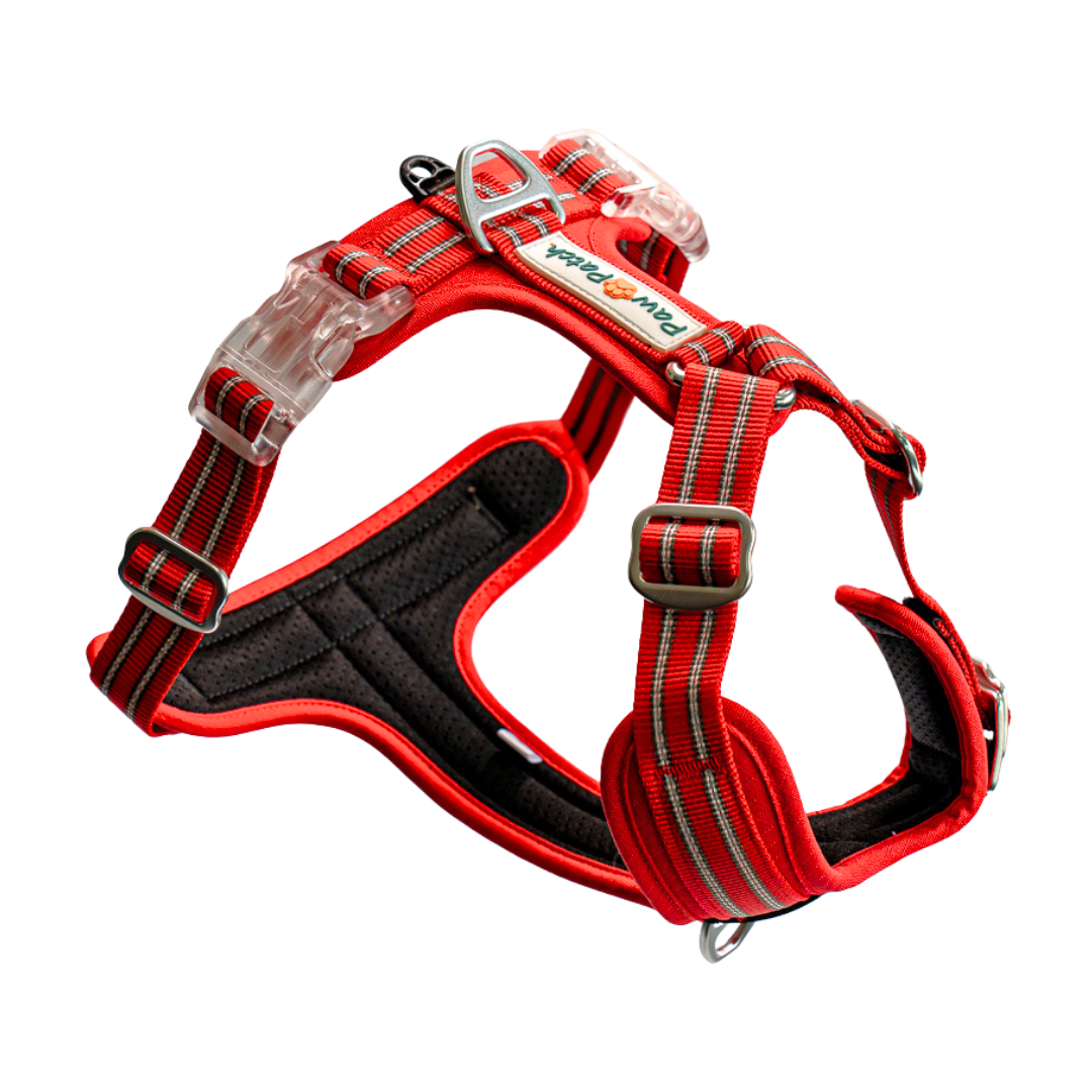 Premium Comfort Harness - Red
