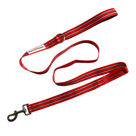 Premium Comfort Leash - Red